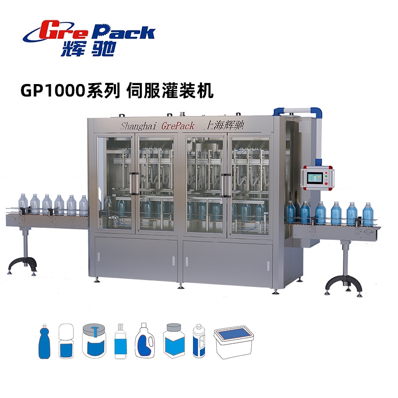 GP1000伺服灌装机